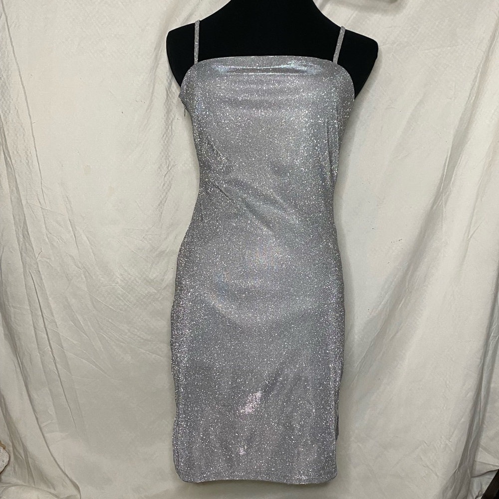 UNIF Inspo Sparkle Glitter Dress